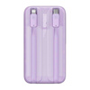 Powerbank Baseus Comet with USB to USB-C cable, 10000mAh, 22.5W (purple)