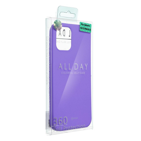 Futerał Roar Colorful Jelly Case - do Samsung Galaxy A35 5G Fioletowy