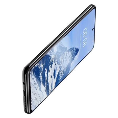 Baseus 2x folia ochronna na cały ekran 0,15 mm do Xiaomi Redmi K40/K40 Pro Transparent (SGMIK40-02)