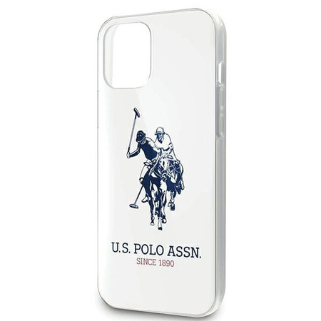 US Polo USHCP12LTPUHRWH iPhone 12 6,7" Pro Max biały/white Shiny Big Logo
