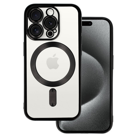 Metallic Magsafe Case do Iphone 15 Pro Max Czarny