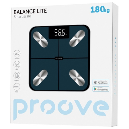 Proove Waga Smart Scale Balance Lite     Bluetooth niebieski/blue