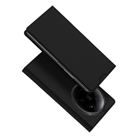 DUX DUCIS Skin Pro - futerał z klapką do Xiaomi 14 Ultra czarny