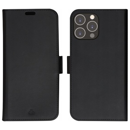Etui dbramante 1928 Lynge 2w1 Wallet do   iPhone 14 Pro czarny/black
