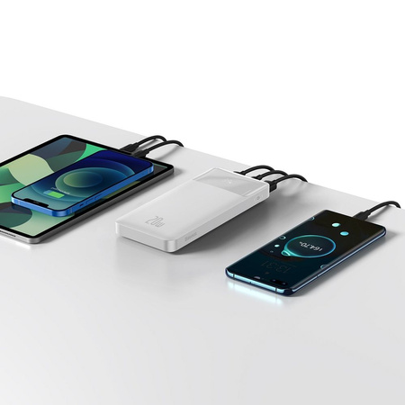 Powerbank Baseus Bipow 10000mAh, 20W (white)