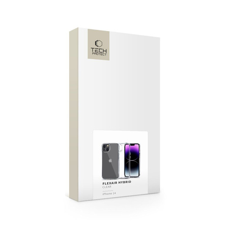 Schutzhülle IPHONE 14 Tech-Protect Flexair Hybrid transparent