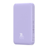 Magnetyczny mini powerbank Baseus 5000mAh 20W (fioletowy)