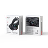 Yesido Słuchawki Gaming EK05 RGB USB + Mikrofon, BLACK / CZARNY