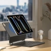 Dux Ducis Keyboard (MK Series) Hülle mit Bluetooth-Tastatur für iPad Pro 11" 2024 – Schwarz