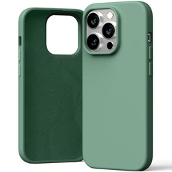 MERCURY SILICONE CASE IPHONE 15 PRO (6.1), GREEN / ZIELONY