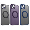 Nakładka Mag Ring Rotating do iPhone 12 / 12 Pro 6,1" granatowa