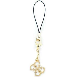 Guess zawieszka GUCPM4GID Phone Strap 4G Glitter Charm