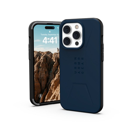 UAG Civilian - protective case for iPhone 14 Pro compatible with MagSafe (mallard)
