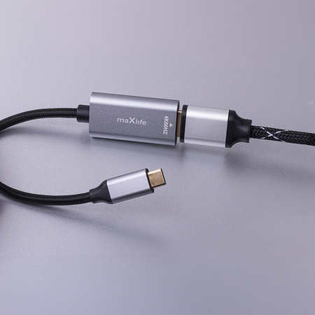 Maxlife adapter MXHC-01 HDMI - USB-C 4K 60HZ czarny
