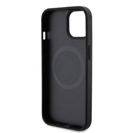 Ferrari FEHMP15SPTEK iPhone 15 6,1&quot; schwarz/schwarzes Hardcase Carbon Metal Logo MagSafe