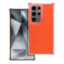 Futerał MATRIX do SAMSUNG S25 Ultra pomarańczowy