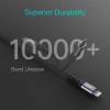 Choetech IP0039 USB-C/ Lightning MFi-Kabel, 1,2 m lang – Schwarz