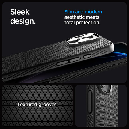 SPIGEN LIQUID AIR ”T” MAG MAGSAFE IPHONE 16 PRO MAX MATTE BLACK
