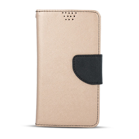 Etui Smart Fancy do iPhone 16 Plus 6,7&quot; złoto-czarne