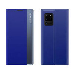 Neues Sleep Case Cover mit Standfunktion für Samsung Galaxy A33 5G blau