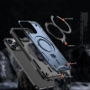Hybrid Armor Trendy Case with MagSafe for iPhone 16 Pro Max - Blue