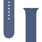 Silicone Strap APS silikonowa opaska do Watch 8 / 7 / 6 / 5 / 4 / 3 / 2 / SE (41 / 40 / 38mm) pasek bransoleta do zegarka niebieski