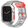 Skinarma pasek+etui Saido 2in1 Apple      Watch 45/44mm przezroczysty/clear
