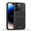 3-in-1-Hülle für iPhone 14 Pro mit MagSafe Wallet RFID-blockierender Ständer Dux Ducis Rafi Mag – Schwarz
