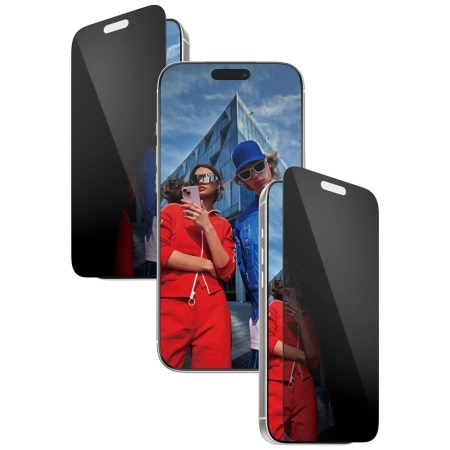 PanzerGlass Ultra-Wide Fit EasyAligner Privacy Glass für iPhone 17 Pro Max