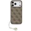 Guess 4G Charms Collection MagSafe Hülle für iPhone 17 Pro Max - Braun