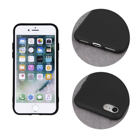 Nakładka Silicon do iPhone 12 / 12 Pro 6,1&quot; czarna