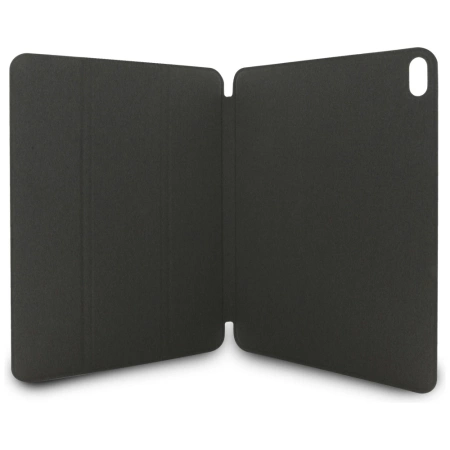 Karl Lagerfeld Saffiano Magnetische Karl & Choupette iPad Air 11" 2024 Buchcover-Hülle - Schwarz