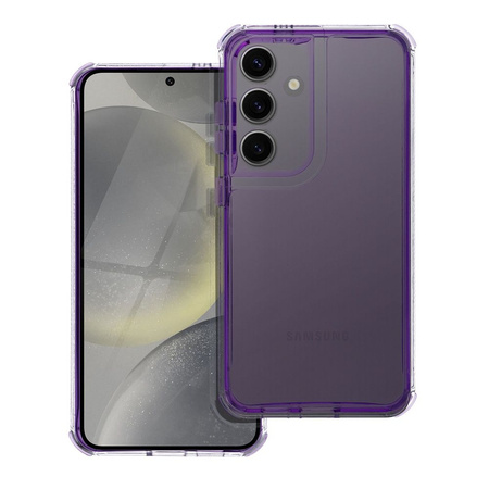 Futerał MATRIX CLEAR do SAMSUNG S25 FE jasnofioletowy