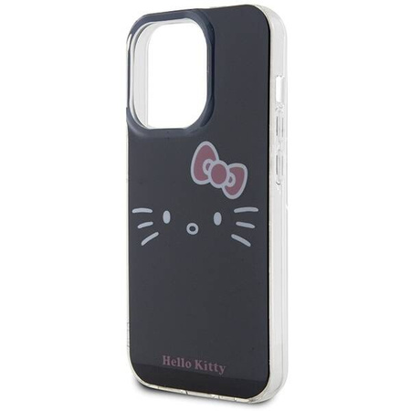 Hello Kitty IML Kitty Face case for iPhone 15 Pro Max - black