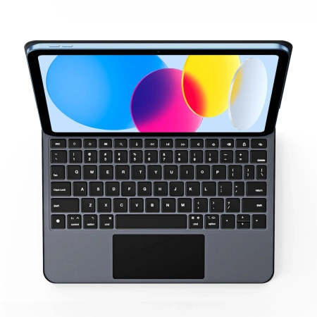 Etui z klawiaturą Dux Ducis (MK series) na iPad 10" (2022) iPad 11" (2025) - czarne