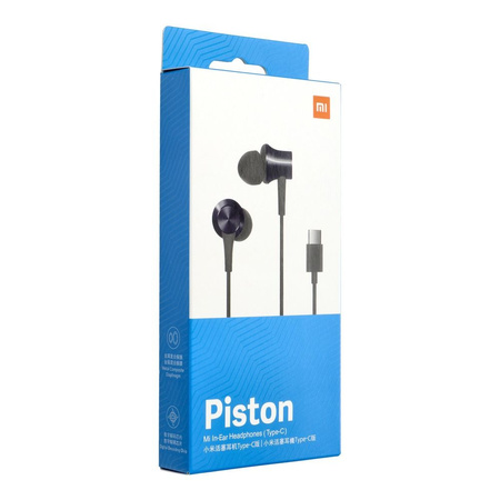 Oryginalny Zestaw Stereo Xiaomi HSEJ04WM USB-C czarny blister