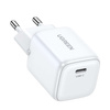 GaN USB C 30W PD Ugreen Nexode Mini fast charger - white