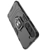 Wozinsky Ring Armor Hülle für Samsung Galaxy S23+ gepanzerte Hülle magnetischer Haltering schwarz