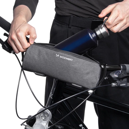 Wozinsky WBB37GRB Fahrradtasche mit Wärmeisolierung – Grau