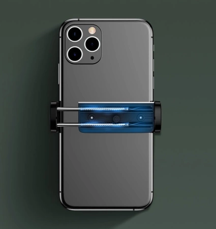 Uchwyt Samochodowy do Kratki Nawiewu / Wentylacyjnej Baseus Steel Cannon Air Outlet Car Mount (SUGP-01) czarny