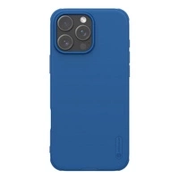 Nillkin Super Frosted Shield Pro Hülle für iPhone 16 Pro – blau