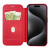 Kabura Smart Mag do IPHONE 16 PRO MAX kompatybilny z MagSafe czerwony