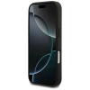 Mercedes Leather The Move MagSafe Case für iPhone 17 Pro - Schwarz