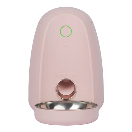Automatic Pet Feeder with plastic bowl WIFI mini Dogness (pink)