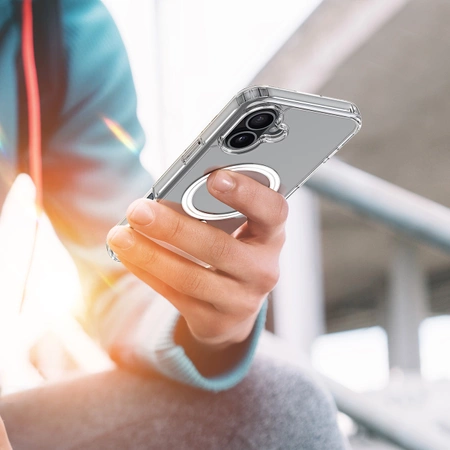Dux Ducis Clin Mag Hülle mit MagSafe für iPhone 16 Plus – transparent