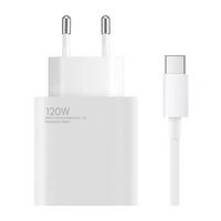 Xiaomi BHR9462EU 120W 6A USB-A Wall Charger with USB-C Cable - White