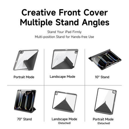 DUX DUCIS etui MAGI z miejscem na rysik do iPad Pro 11 (2024) czarne
