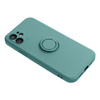 Futerał SILICONE RING do SAMSUNG Galaxy A53 5G zielony