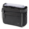 Wozinsky bicycle handlebar bag bike shoulder bag black (WBHBB-01)