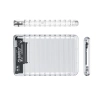 Kieszeń dyskowa 2,5" HDD/SSD USB Micro-B 5Gbps - przezroczysta
